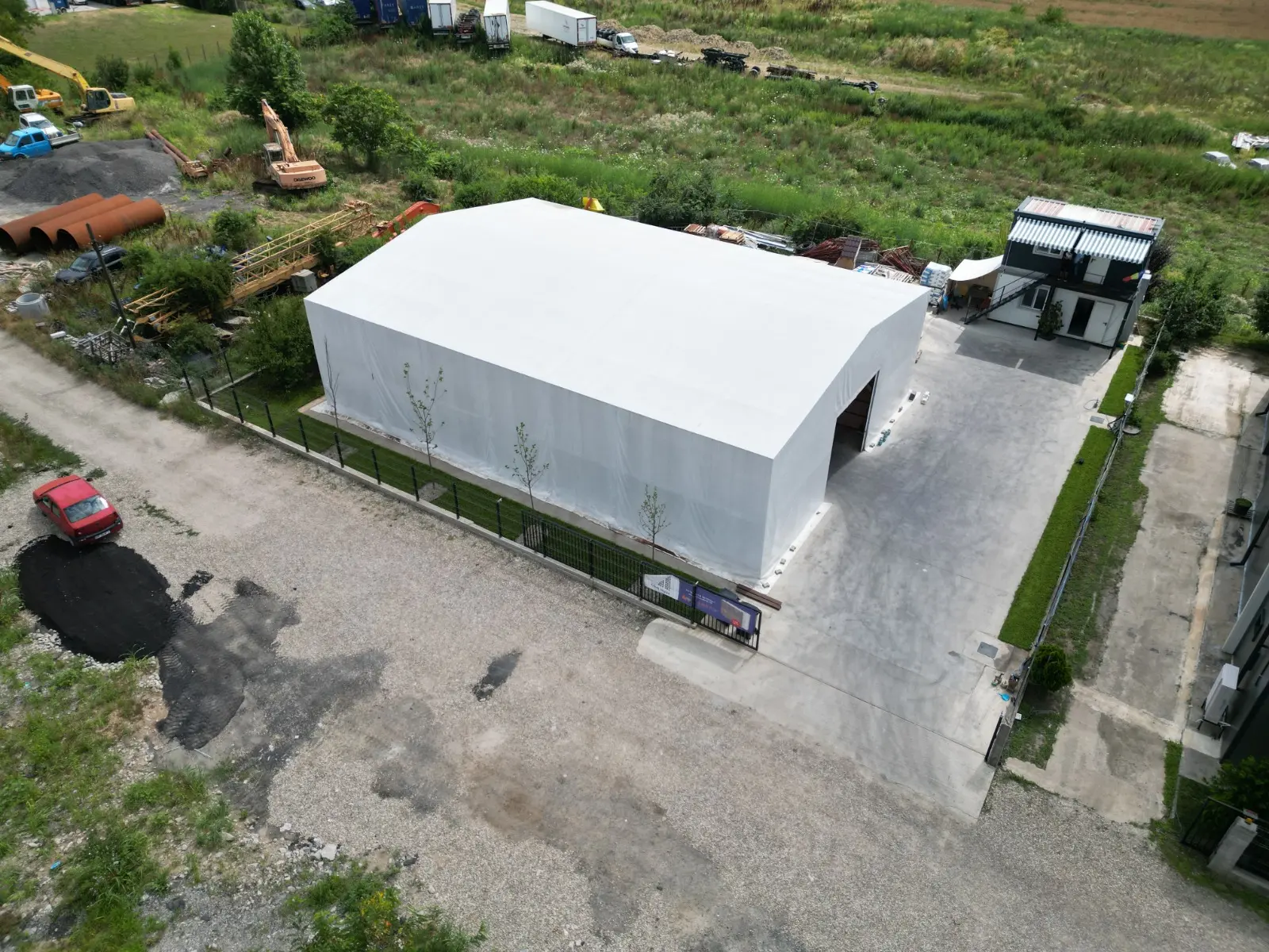 Cort industrial cu teren, Măgurele